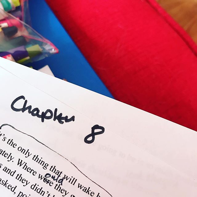 While everyone is swooning over Benedict Cumland at #YALC, I'm stressing over edits! #amediting